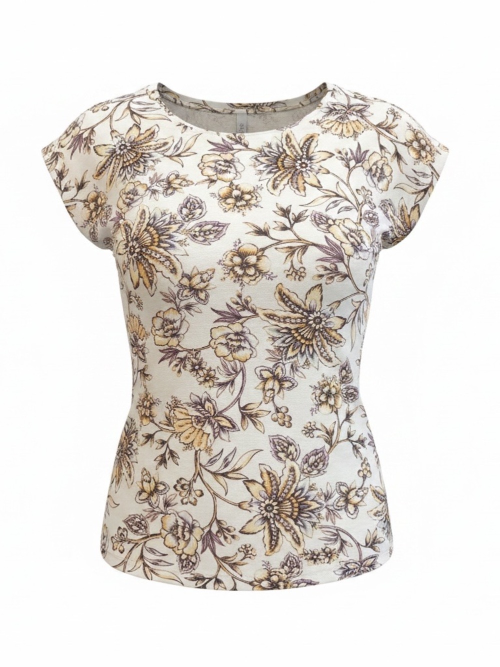 CUPIO Short Sleeve Women's Top Size Medium - Floral Pattern - Picture 10 of 10